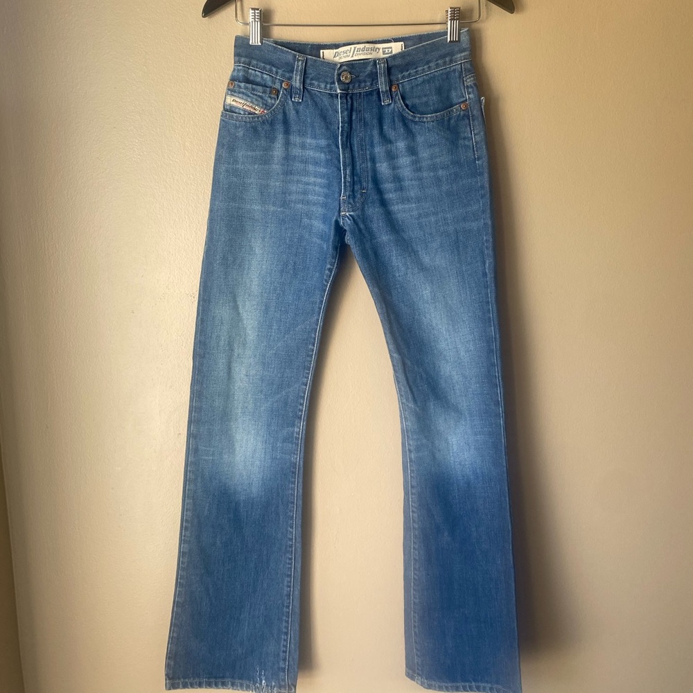 Diesel D-Ebbey Bootcut Jeans 086am Medium Wash